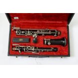 A LOUIS OBOE WITH CASE++Fair condition