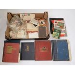 POSTAGE STAMPS. MISCELLANEOUS GB, COMMONWEALTH AND FOREIGN RANGES, ON OLD LEAVES, COVERS AND