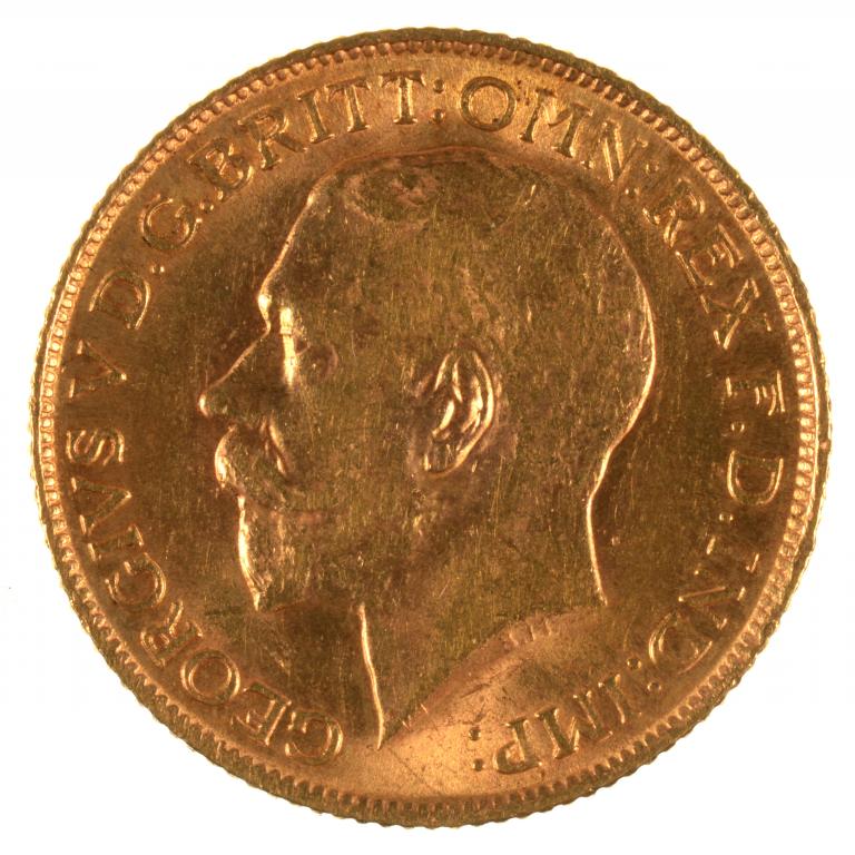 GOLD COIN. SOVEREIGN 1913++GOOD CONDITION