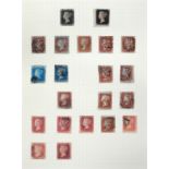 POSTAGE STAMPS. AN EXTENSIVE ORIGINAL COLLECTION, INCLUDING GREAT BRITAIN LINE ENGRAVED FROM 1840 1D