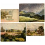 REVEREND FREDERICK ERNEST CHARLES BYRON, 10TH LORD BYRON (1861-1949) LANDSCAPES TAKEN IN GREAT