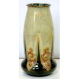 A DOULTON WARE ART NOUVEAU VASE, DECORATED BY ELIZA SIMMANCE, 20CM H, IMPRESSED MARKS, INCISED