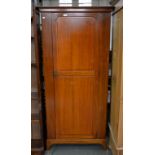 A MAHOGANY WARDROBE, C1930, 179CM H; 83 X 49CM