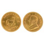 GOLD COIN. KRUGERRAND 1974, 34.5G++GOOD CONDITION