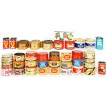 A QUANTITY OF TINPLATE SWEET TINS, INCLUDING THORNES, CARSONS, VICTORY, MACKINTOSH, PASCALL, ETC,