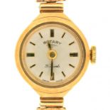 A ROTARY 9CT GOLD LADY'S WRISTWATCH, 13G++LIGHT SCRATCHES AND WEAR CONSISTENT WITH AGE, WORKING