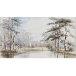 MARIA EMELINE DARWELL (B 1831) AN ALBUM OF WATERCOLOURS including views taken at St Albans, Bromley,