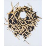 MICHAEL TOLL, BIRDS NEST, SCREEN PRINT, SIGNED BY THE ARTIST IN PENCIL AND DATED 78, 29 X 24CM,