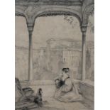 AFTER JOHN FREDERICK LEWIS RA, ORIENTAL SCENES, LITHOGRAPHS, 36 X 25CM AND SMALLER (3)