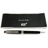 A MONT BLANC MEISTERSTUCK BALL POINT PEN