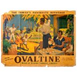 POSTERS. DRINK DELICIOUS OVALTINE 76 x 101cm, printed by MacMillian Derby, another OVALTINE