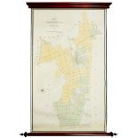 ESTATE MAP, COUNTY OF RUTLAND. CHARLES DAY, LAND SURVEYOR OF COLLYWESTON, MAP OF THE PARISH OF