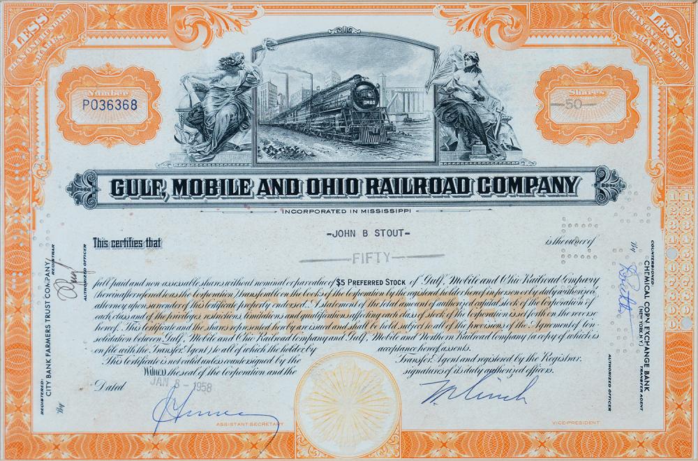SCRIPOPHILY. THREE AMERICAN AND ONE RUSSIAN BOND CERTIFICATES, 40 X 29CM AND SMALLER, FRAMED (4) - Bild 2 aus 4