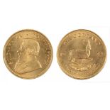 GOLD COIN. SOUTH AFRICA KRUGERRAND