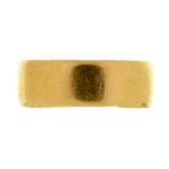 A 22CT GOLD WEDDING RING, BIRMINGHAM 1946, 3.5G, SIZE L ++SCRATCHES AND LIGHT WEAR CONSISTENT WITH