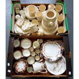 MISCELLANEOUS CERAMICS, INCLUDING ROYAL CROWN DERBY POSIES AND AYNSLEY TRINKET WARE, ETC