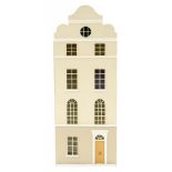 A DUTCH STYLE DOLL'S HOUSE, 114CM H; 44 X 32CM