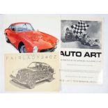 AFTER HAROLD JAMES CLEWORTH, MOTOR RACING, ARTIST PROOF, SIGNED BY THE ARTIST IN PENCIL, 57 X