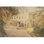 ENGLISH SCHOOL, MID 19TH CENTURY, RALEIGH HOUSE NORTH DEVON, watercolour, 22.5 x 33.5cm++Good