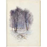 FREDERICK PARSONS SHUCKARD (1844-1926) A SKETCHBOOK OF WOODLAND, LAKE, COASTAL AND OTHER SCENES