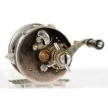 VINTAGE FISHING TACKLE. A HARDY HJS JOCK SCOTT MULTIPLIER REEL, 5CM D