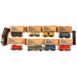 AN AMERICAN FLYER TRAINS O-GAUGE MODEL RAILWAY, INCLUDING LOCOMOTIVES, ROLLING STOCK AND TRACK,