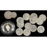 SILVER COINS, VICTORIAN AND LATER