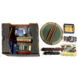 A COLLECTION OF HORNBY DUBLO, INCLUDING LOCOMOTIVES, TENDERS, ACCESSORIES AND TRACK, SOME BOXED