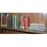 ONE SHELF OF MISCELLANEOUS BOOKS, LOCAL HISTORY