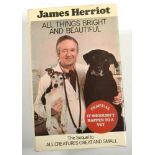 HERRIOT (JAMES), ALL THINGS BRIGHT AND BEAUTIFUL, 1976, SIGNED BY THE AUTHOR AND MISCELLANEOUS OTHER