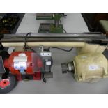 A SEALEY 150MM BENCH GRINDER, ETC