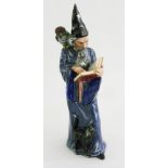 A ROYAL DOULTON FIGURE OF THE WIZARD, 24CM H, PRINTED MARK