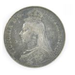 SILVER COIN. CROWN 1889