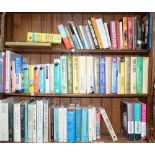 THREE SHELVES OF MISCELLANEOUS BOOKS, INCLUDING ART AND ANTIQUE REFERENCE