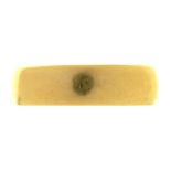 AN 18CT GOLD WEDDING RING, BIRMINGHAM 1973, 4.5G, SIZE N++LIGHT WEAR CONSISTENT WITH AGE