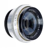 A DALLMEYER f1.5 2 INCH SEPTAC ANASTIGMAT LENS with iris diaphragm++Good condition