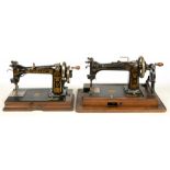 A WHEELER & WILSON NO D90, 1890S, SERIAL 2557465 SEWING MACHINE, PRODUCED IN BRIGEPORT CONNECTICUT