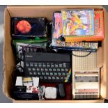 A SINCLAIR ZX SPECTRUM 48K COMPUTER AND A QUANTITY OF SOFTWARE, GAMES AND ACCESSORIES