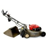 A HONDA HRD 536 HYDROSTATIC PETROL LAWNMOWER