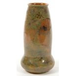 A DOULTON NATURAL FOLIAGE WARE VASE, 20.5CM H, IMPRESSED MARKS, C1910