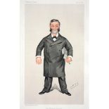 FIFTEEN VANITY FAIR CARICATURES AFTER VARIOUS ARTISTS, LATE 19TH CENTURY AND CIRCA