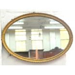 AN EARLY 19TH C GILTWOOD AND COMPOSITION MIRROR OR PICTURE FRAME OF BEADED CAVETTO DESIGN WITH