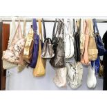 A COLLECTION OF VINTAGE HANDBAGS, TO INCLUDE AUBREY, CECCONI PIERO, NICOLI, ETC