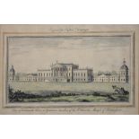 VIEW OF WENTWORTH HOUSE IN YORKSHIRE, THE SEAT OF THE RIGHT HONOURABLE THE MARQUISE OF ROCKINGHAM,