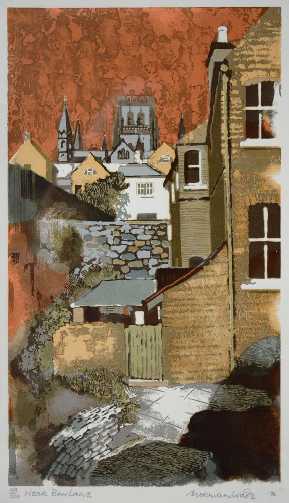 BRITISH SCHOOL, 19TH C THE CHURCH OF ST PIERRE CAEN, WATERCOLOUR, 13 X 9CM, TWO OTHER 19TH C ENGLISH - Bild 2 aus 4