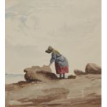 ENGLISH SCHOOL, 1840 SCENES ON THE COAST AT FILEY AND FLAMBOROUGH HEAD a set of six, , all signed