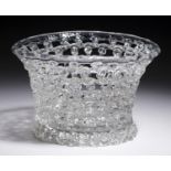 A LIEGE GLASS CHERRY BASKET, EARLY 19TH C  of typical openwork form, 10cm h Good condition