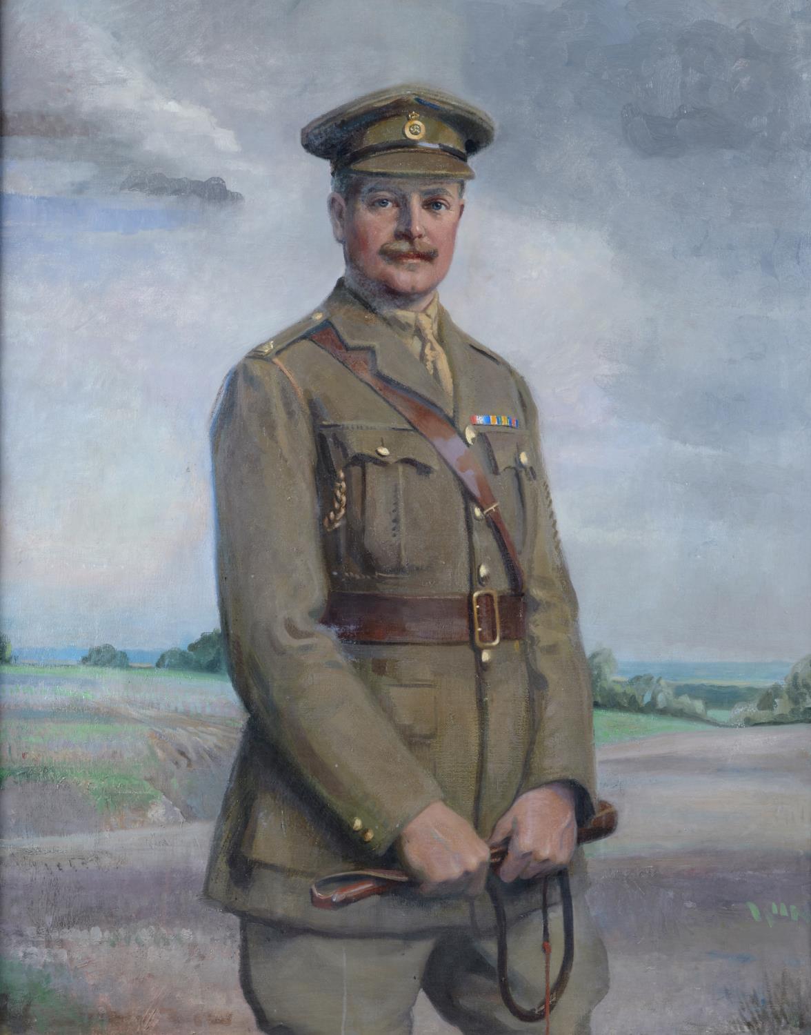 ENGLISH SCHOOL, EARLY 20TH C PORTRAIT OF LIEUTENANT ALGERNON HENRY STRUTT OF THE 2ND LIFE GUARDS,