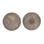 GREAT BRITAIN CROWN JAMES II 1688  F-gF