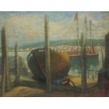 ALFRED HENRY ROBINSON THORNTON (1863-1939) INSTOW FROM APPLEDORE  signed and dated '38, signed and